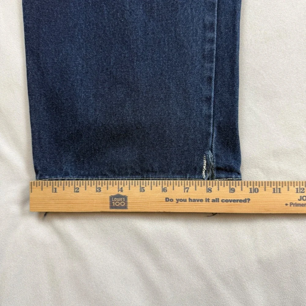 VTG Willie Esco Duns 1967 Baggy Wide Leg Hip Hop Jeans Mens 36x34 Dark Wash Y2K
